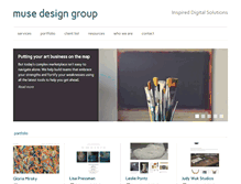 Tablet Screenshot of musedesigngroup.com